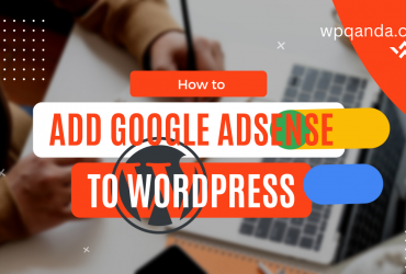 How to add google Adsense to WordPress website