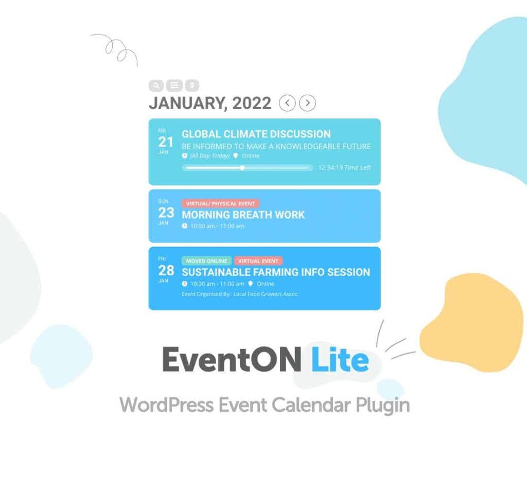 EventON WordPress plugin