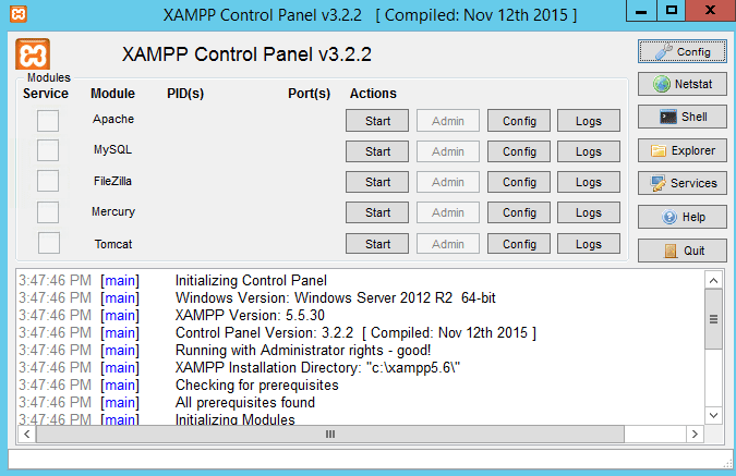 Download And Install XAMPP control panel