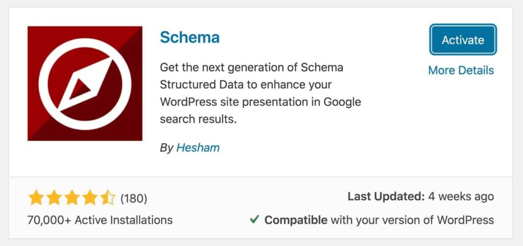 Schema SEO plugin